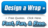 Design a vehicle wrap online with Custom Car Wraps!  Customize your own vinyl wrap or decals and get quotes from vehicle wrap shops in your area for free!